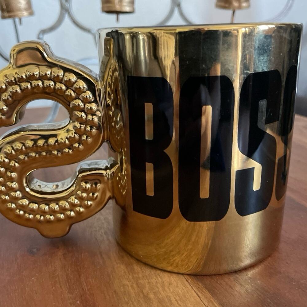 Boss Money Gold Mug